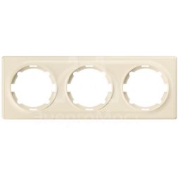Рамка 3-м Florence беж. 1E52301301 OneKeyElectro 2172807