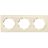 Рамка 3-м Florence беж. 1E52301301 OneKeyElectro 2172807