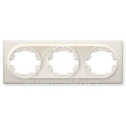 Рамка 3-м Florence беж. 1E52301301 OneKeyElectro 2172807
