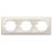 Рамка 3-м Florence беж. 1E52301301 OneKeyElectro 2172807