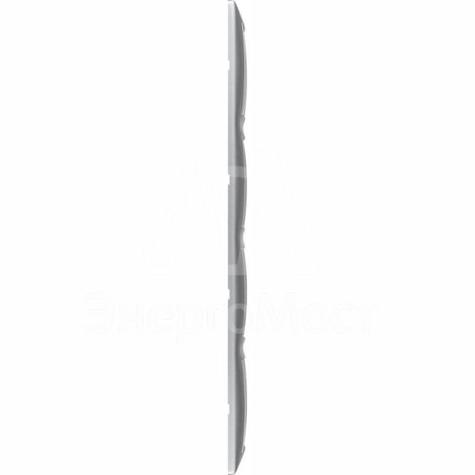 Рамка 4-м Valena горизонт. алюм. Leg 770154