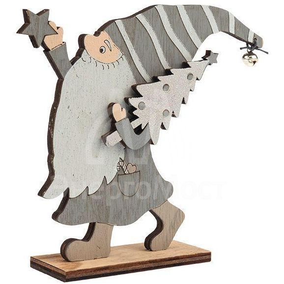 Фигура деревянная &amp;quot;Гномик&amp;quot; 17х4х15см NEON-NIGHT 504-004