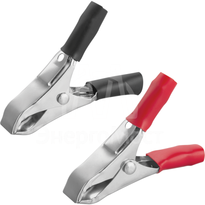 Зажим &amp;quot;крокодил&amp;quot; 10А 80 858 OAC-10A-50-H2 (уп.2шт) ОНЛАЙТ 80858