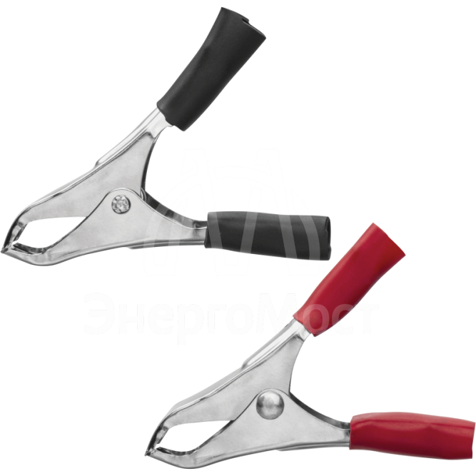 Зажим &amp;quot;крокодил&amp;quot; 10А 80 858 OAC-10A-50-H2 (уп.2шт) ОНЛАЙТ 80858