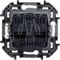 Светорегулятор поворотный Inspiria 300Вт без нейтрали сл. кость Leg 673791