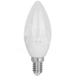 Лампа светодиодная GREEN LINE B35-10W-865-E14 GL 10Вт свеча 6500К свет холод. E14 Эра Б0067095