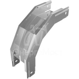 Угол для лотка верт. внеш. 90град. 100х50 сталь 0.8мм &amp;quot;ПЛЮС&amp;quot; VLplus90-50-100 КМ PL0514