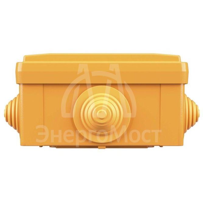 Коробка ответвительная FS 100х100х50мм 5р 450В 10А 6кв.мм с каб. вводами и клеммн. IP55 пластик. DKC FSB11506