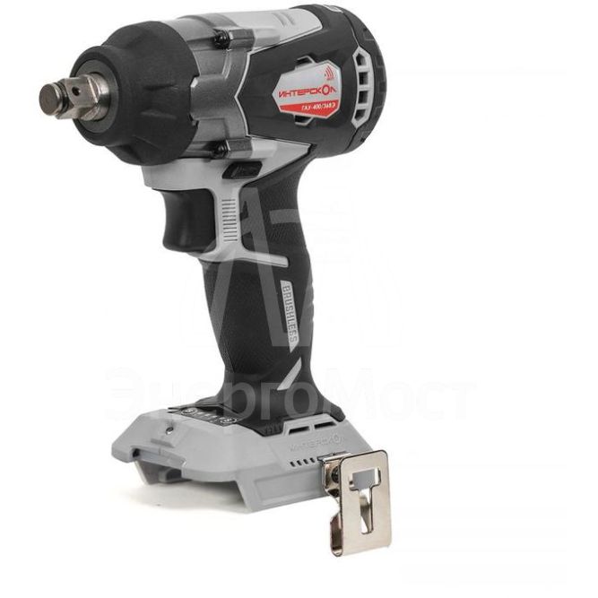 Гайковерт аккумуляторный ударн. бесщеточн. ГАУ-400/36ВЭ Li-ion АПИ (картон без аккум. и ЗУ) ИНТЕРСКОЛ 859.0.0.70
