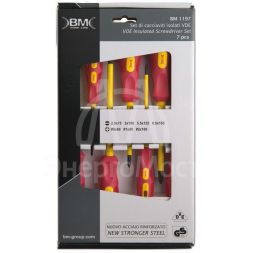 Набор диэлектрических отверток (шлиц. РН) 7 предметов BM BM-1197