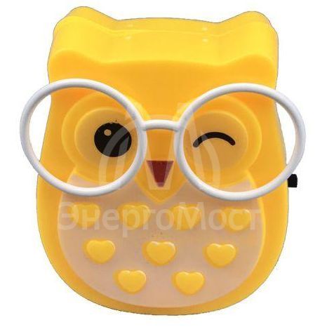 Светильник светодиодный NL-237 &amp;quot;Сова&amp;quot; ночник с выкл. 220В Camelion 13812