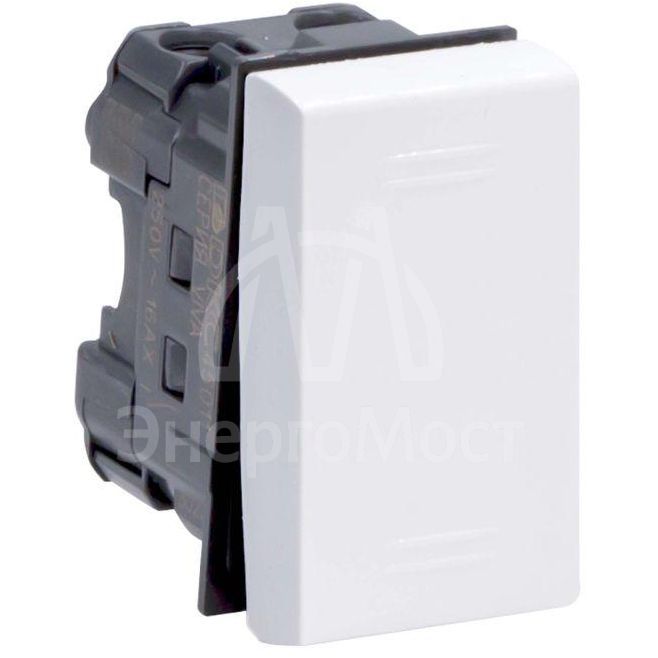 Выключатель 1-кл. 1п 1мод. Viva 16А IP20 бел. DKC 45011