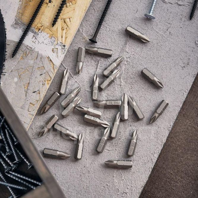 Бита PH2х25мм для шуруповерта (уп.25шт) Kranz KR-92-0414