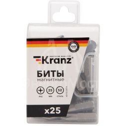 Бита PH2х25мм для шуруповерта (уп.25шт) Kranz KR-92-0414