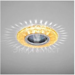 Светильник Emilia LED 51 1 76 декор. огран. полимер. со светодиод. подсвет. MR 16 чайн. ИТАЛМАК IT8676