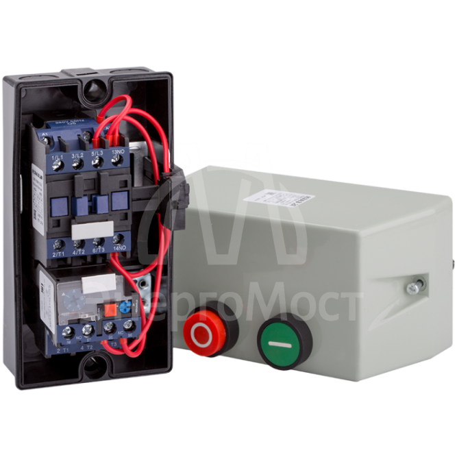 Пускатель магнитный ПМЛ 1220 10А 220AC (1.6-2.5А) УХЛ3 Б КЭАЗ 110683