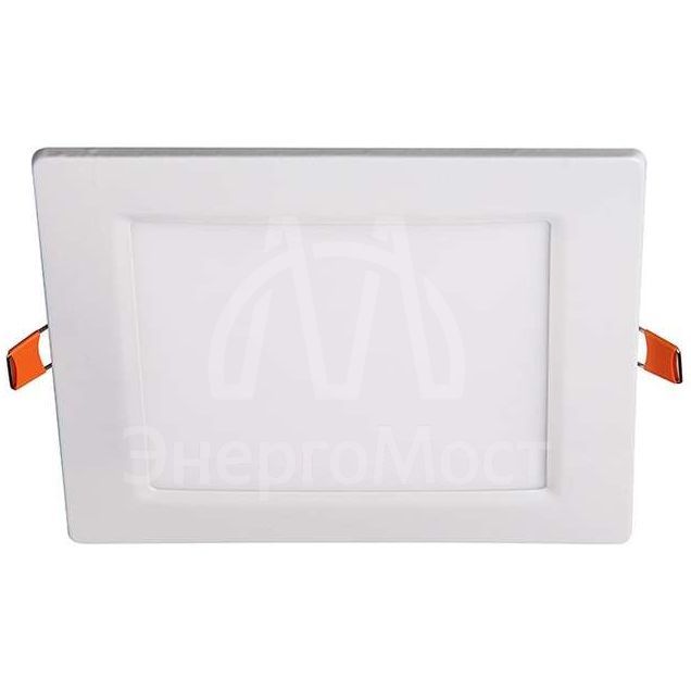 Светильник светодиодный ультратонкий встраив. PPL-S 9Вт 6500К IP40 WH 145мм квадрат Jazzway 5008281A