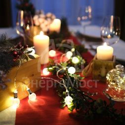 Гирлянда светодиодная &amp;quot;Лампочки&amp;quot; 1.5м 10LED тепл. бел. провод ПВХ бел. прозр. элементы питания 2хAA (не в компл.) Neon-Night 304-015