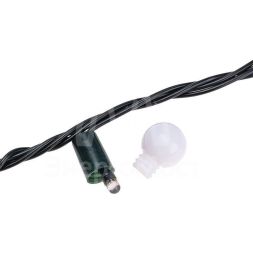 Гирлянда &amp;quot;Мультишарики&amp;quot; 20м 200 LED диаметр 15мм IP44 зел. провод свечение мульти (RG/RB) мигание 230В Neon-Night 303-609