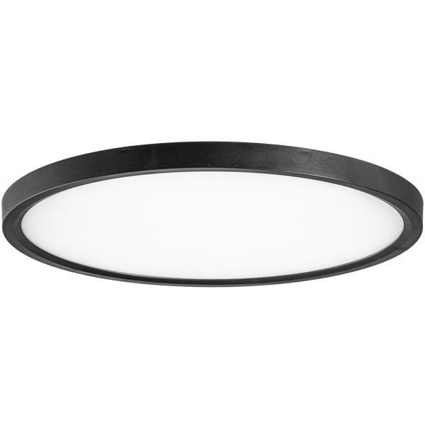 Светильник светодиодный SLIM BLACK 38Вт 4500К IP40 2650лм 230В 400х25мм КОСМОС KSlim38w_B4500K
