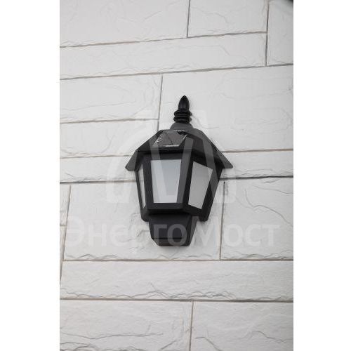 Светильник фасадный ERAFS012-26 Хром 3LED 50лм солнечная батарея ЭРА Б0044252