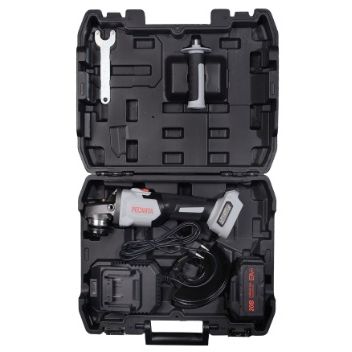 Углошлифовальная машина аккумуляторная Ресанта АУШМ-125/20Li-R (в комплекте 1 АКБ и ЗУ) ЕА+ в кейсе