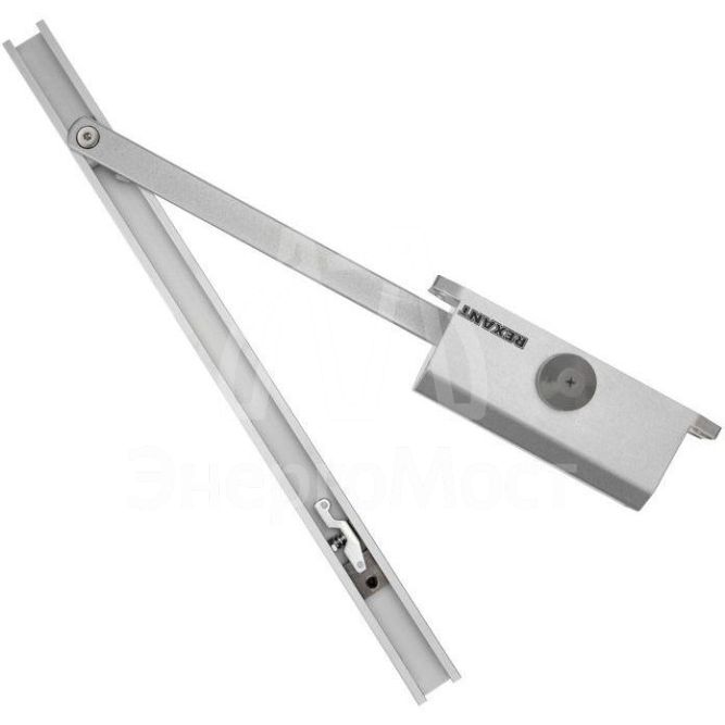 Доводчик дверной со скользящей тягой для установки на дверь весом до 65кг Rexant 46-0511