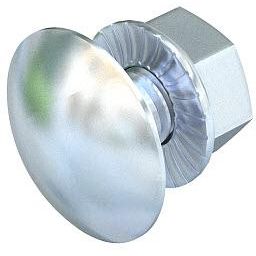 Комплект креп. M6х12 FRSB 6х12 F (болт плос/гол.+гайка с насеч.) OBO 6406122