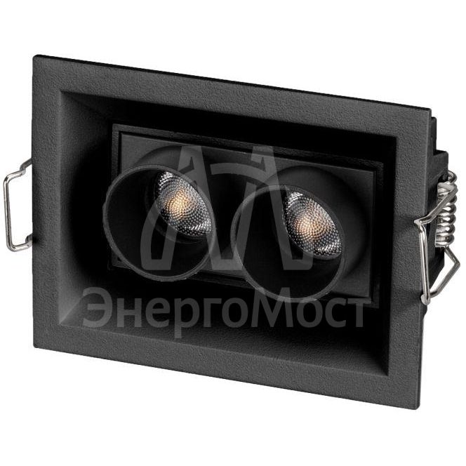 Светильник светодиодный MS-ORIENT-BUILT-TURN-TC-S67x90-5W Warm3000 BK-BK 30 deg IP20 230В металл Arlight 034876