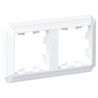 Рамка 2-пост. AtlasDesign Antique универс. бел. SE ATN100102