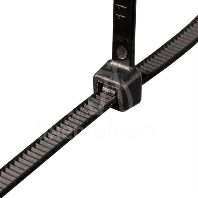 Хомут кабельный КСС 4х250 нейл. черн. (уп.100шт) Fortisflex 49412