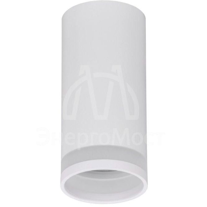 Светильник 4005 накладной потолочный под лампу GU10 бел. IEK LT-UPB0-4005-GU10-1-K01