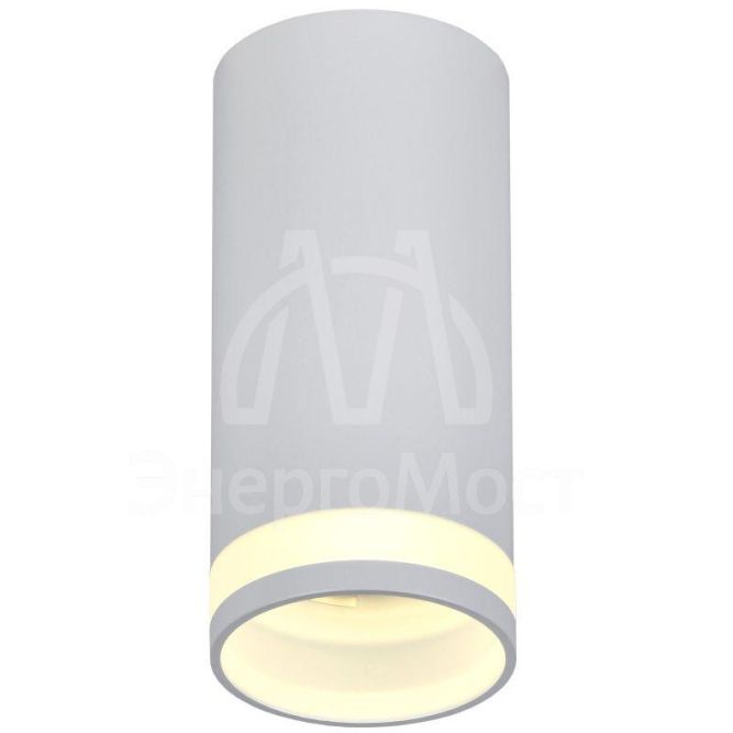 Светильник 4005 накладной потолочный под лампу GU10 бел. IEK LT-UPB0-4005-GU10-1-K01