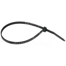 Хомут кабельный 4.8х250 нейл. черн. (уп.100шт) EKF plc-cb-4.8x250