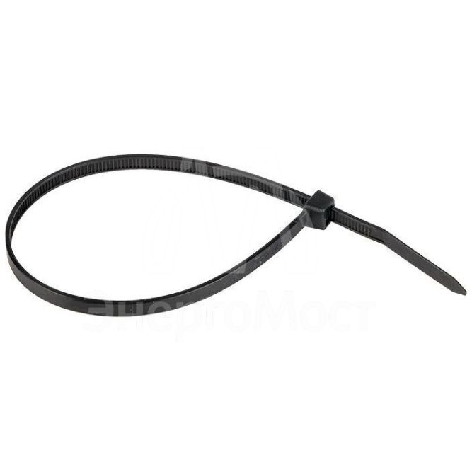 Хомут кабельный 4.8х250 нейл. черн. (уп.100шт) EKF plc-cb-4.8x250