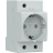 Розетка РДЕ-47 16А (под евро вилку с заземлением) PROxima EKF RDE4716