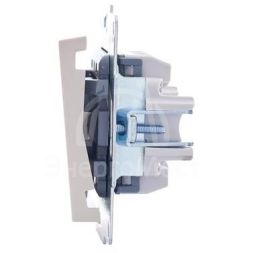 Механизм выключателя 2-кл. с индик. СП VESNA кремов. LEZARD 742-0388-112