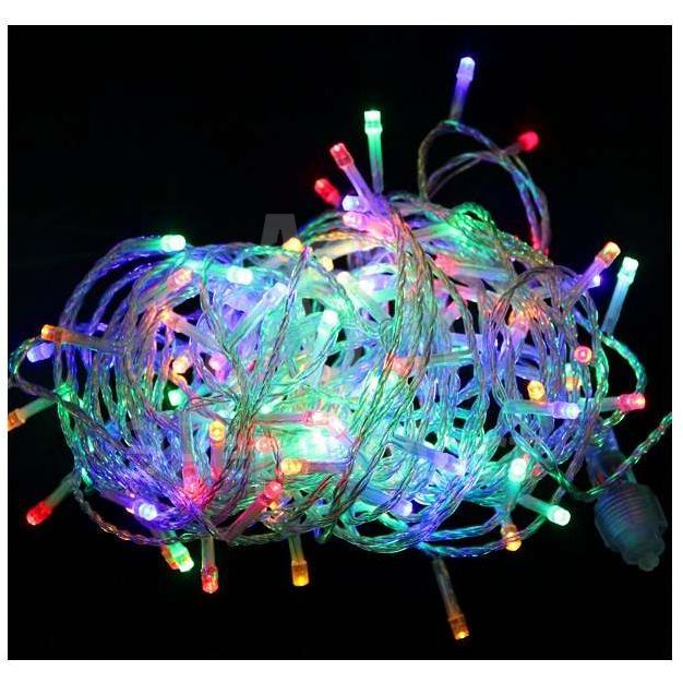 Гирлянда &amp;quot;Нить&amp;quot; 80 LED 8м уличная 3 АА батарейки 8 реж. мульти SHLights 4690601045133