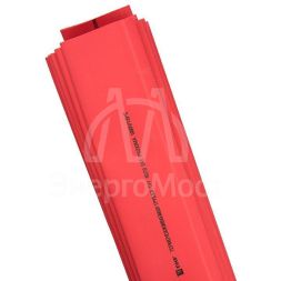 Трубка термоусадочная ТУТ нг 25/12.5 красн. 1м (уп.50шт) PROxima EKF tut-25-r-1m