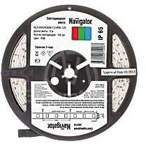 Лента светодиодная 71 428 NLS-5050RGB30-7.2 IP65 12B R5 7.2Вт/м (уп.5м) Navigator 71428