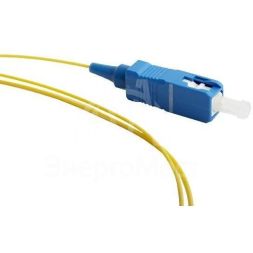 Пигтейл FPT-B9-9-SC/UR-1M-LSZH-YL SM 9/­125 (OS2) SC/­UPC 1м LSZH Hyperline 27875