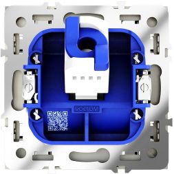 Розетка компьютерная 1-м СП S70 RJ45 кат.6 механизм шелк Voltum VLS060104