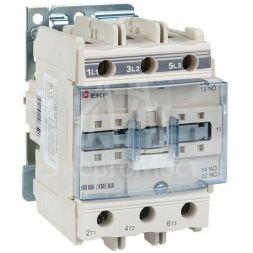 Контактор КМЭ 80А 380В NO+NC EKF ctr-s-80-380