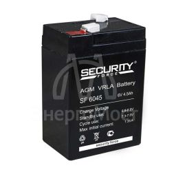 Аккумулятор 6В 4.5А.ч Security Force SF 6045