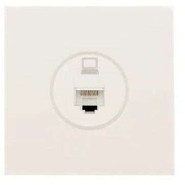 Розетка компьютерная 1-мест. СП ZIMA IP20 слон. кость LEZARD 704-9088-139