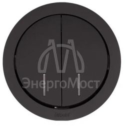 Выключатель 2-кл. СП OSEN 10А IP20 с подсветкой механизм черн. бархат LEZARD 743-4288-112