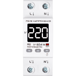 Реле напряжения RE V-50А W