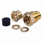 Комплект для ввода кабеля в трубу (сальник) с двойной резьбой 1/2 и 3/4 PROCONNECT 51-0610-2