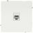 Розетка компьютерная 1-м KANT RJ45 кат.6A без шторки бел. магнолия DKC 7000673