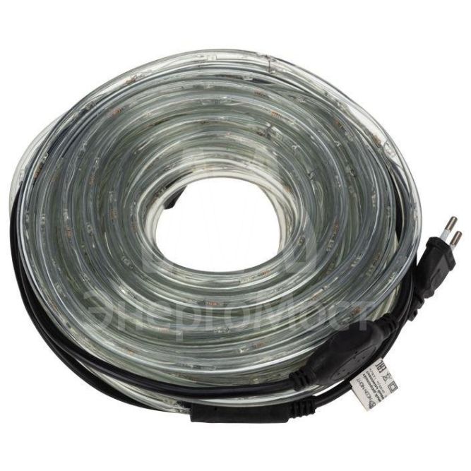 Шнур светодиодный Дюралайт фиксинг 2Вт 24LED/м тепл. бел. 10м Neon-Night 121-326-10